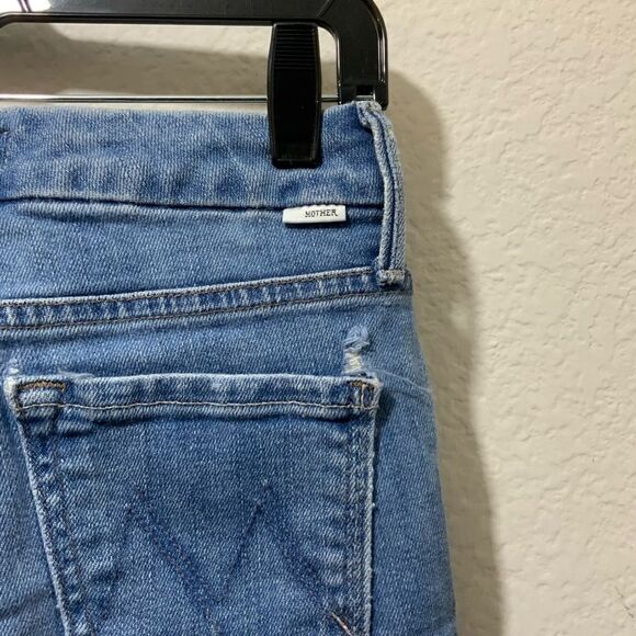 Mother The Looker Ankle Snippet Jeans the beginner’s luck size 24 - Picture 11 of 11